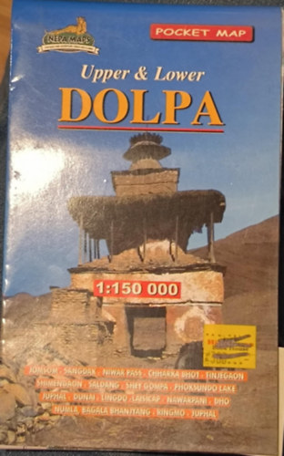 Upper & Lower Dolpo - Pocket Map (trkp)