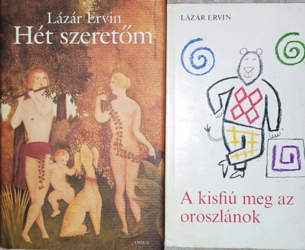 2db Lzr Ervin knyv - Ht szeretm; A kisfi meg az oroszlnok