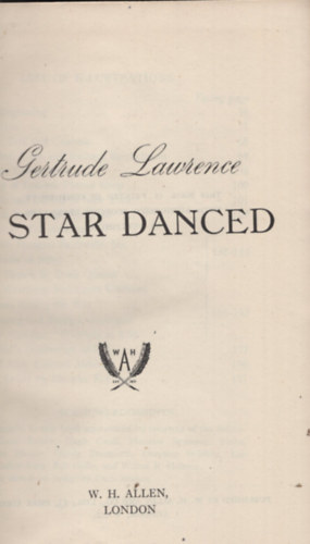 A Star Danced