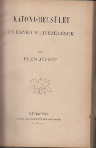 Katona-Becslet s egyb elbeszlsek