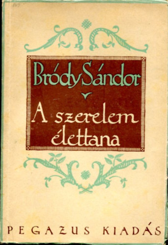 A szerelem lettana - 1922 (1. kiads)