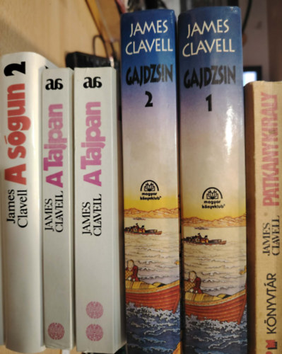 �zsia Saga (A s�gun I-II, A Tajpan I-II, Gajdzsin I-II, Patk�nykir�ly)