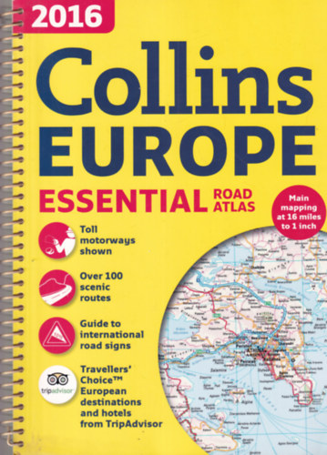 Harper Collins - Collins Europe Essential Road Atlas