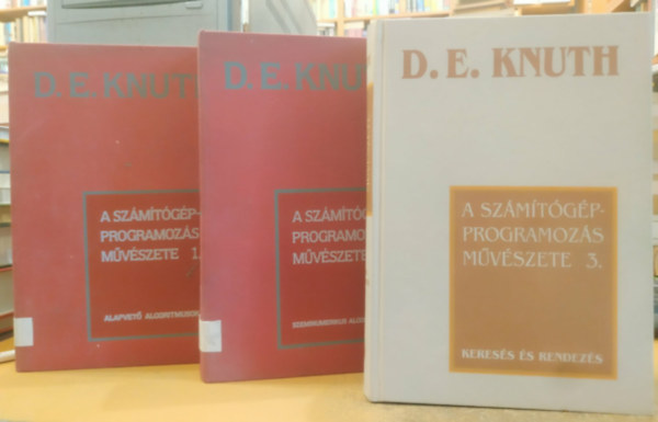 A sz�m�t�g�pprogramoz�s m�v�szete I-III.