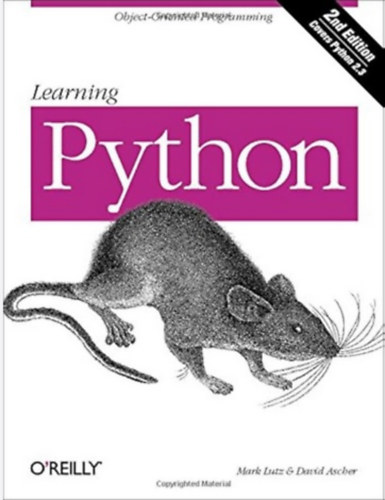 David Ascher Mark Lutz - Learning Python