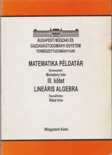 Line�ris algebra (Matematika p�ldat�r III.)