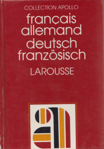 Francais allemand, deutsch franzsisch - Dictionnaire