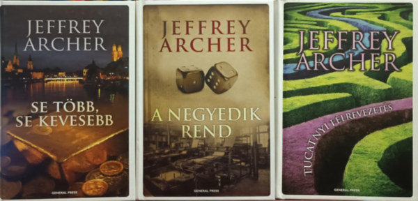 Jeffrey Archer knyvcsomag