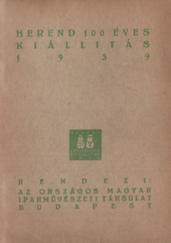 Herend 100 ves killts