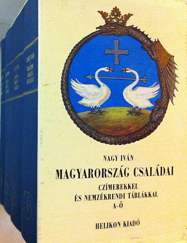 Magyarorszg csaldai czmerekkel s nemzkrendi tblkkal I-IV. (A-)- reprint, ksrfzettel, tokban