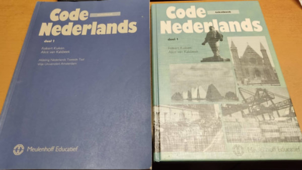 Code Nederlands 1-2. - Basisleergang Nederlands voor volwassen anderstaligen deel 1 + deel 2 Tekstboek 1 - HOLLAND NYELVKNYV