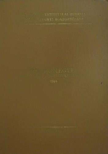 Fejér Megye fontosabb statisztikai adatai 1964