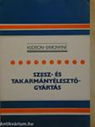 Szesz -�s takarm�ny�leszt� gy�rt�s