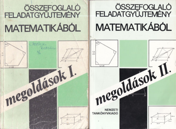 sszefoglal feladatgyjtemny matematikbl -Megoldsok I-II.