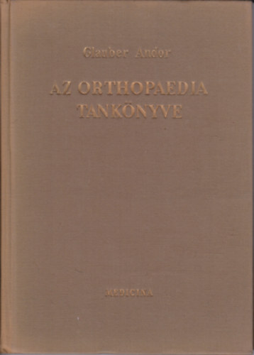 Az orthopaedia tank�nyve