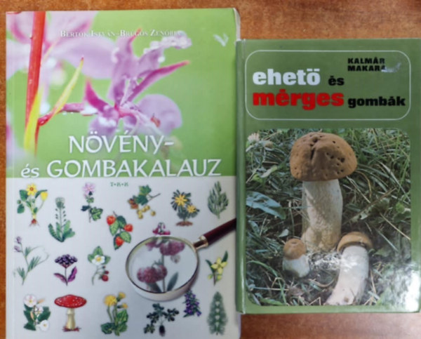 2db Gombs knyv:Nvny- s gombakalauz+Ehet s mrges gombk