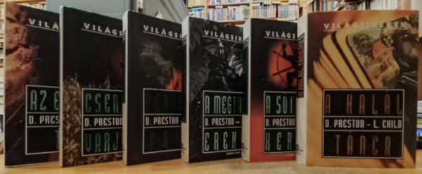 6 db vilgsikerek: Az ereklyetart; Csendlet varjakkal; Knkves pokol; A megtallt ereklye; A sttsg kereke; A hall tnca