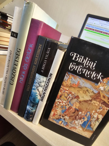 7db-os vallsi KNYVMENT AJNLAT: Bibliai trtnetek+ Bibliai kislexikon+ A Biblia vilga+ Vallstrtneti kislexikon+ Hitnk s letnk+ jszvetsg+ Vallstrtnet