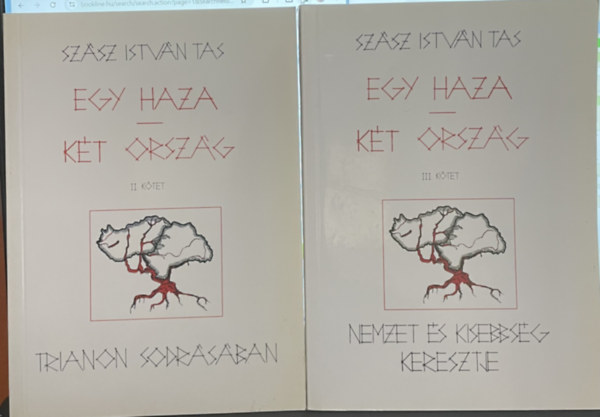 Szsz Istvn Tas - Egy haza - Kt orszg II-III (Trianon sodrsban + Nemzet s kisebbsg keresztje