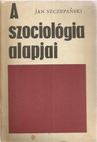A szociolgia alapjai