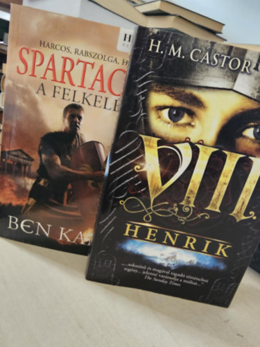 Spartacus - A felkels + VIII. Henrik (History regnyek)
