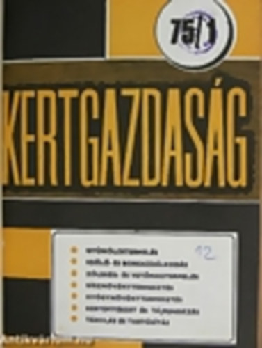 Kertgazdasg  80 /3