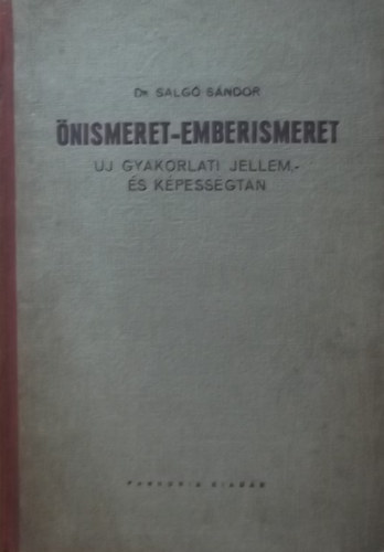 Salg Sndor - nismeret - emberismeret