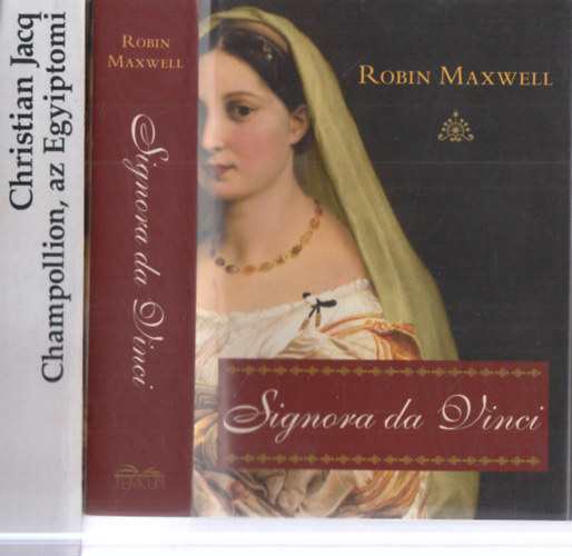 2 db. t�rt�nelmi reg�ny (Signora da Vinci + Champollion, az egyiptomi)