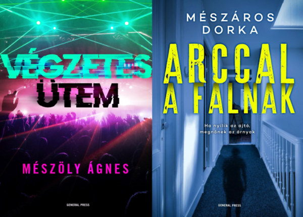 2 db krimi magyar szerz�kt�l: Arccal a falnak + V�gzetes �tem