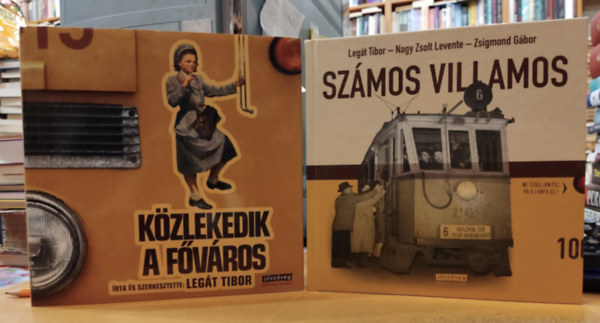 2 db Budapest, helytrtnet: Szmos villamos + Kzlekedik a Fvros
