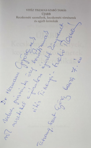 �jabb Kecskem�ti szem�lyek, kecskem�ti t�rt�netek �s egy�b kr�nik�k