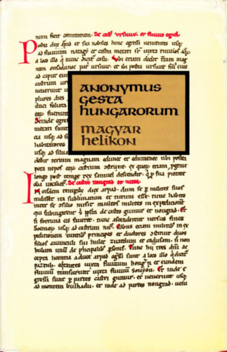 Anonymus: Gesta Hungarorum
