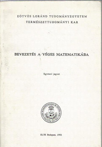Bevezet�s a v�ges matematik�ba