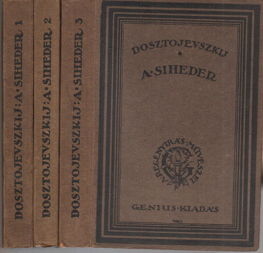 Fjodor Mihajlovics Dosztojevszkij - A siheder I-III.