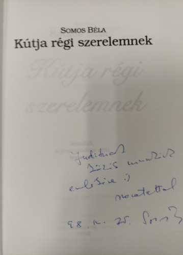 Ktja rgi szerelemnek (Dediklt)