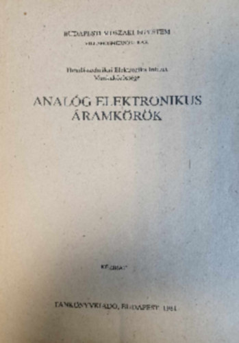Analg elektronikus ramkrk I. - Alapramkrk