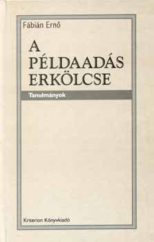 A pldaads erklcse - Tanulmnyok