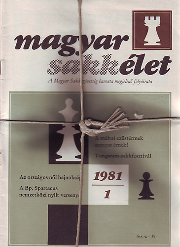 Magyar sakklet 1981 - XXXI. vfolyam