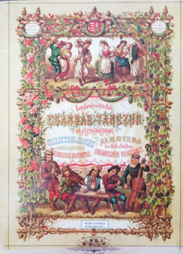 Legkedveltebb csrds tnczok gyjtemnye (Hutira Albin szerk.) - Reprint kiads