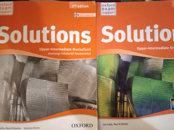 Solutions Upper-Intermediate Student's Book + Workbook