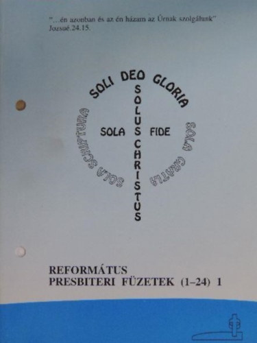Reformtus presbiteri fzetek (1-24) 1