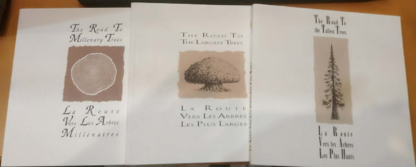 3 db The Road To The Largest Tress + The Road To Millenary Trees + The Road To The Tallest Trees