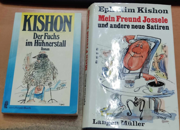 2 db Kishon: Der Fuchs im Hhnerstall + Mein Freund Jossele und andere neue Satiren