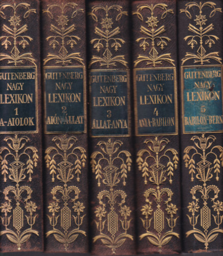 Gutenberg nagy lexikon I-X.
