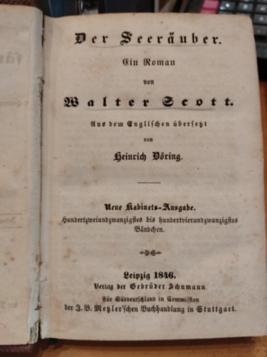 Walter Scott - Der Seeruber
