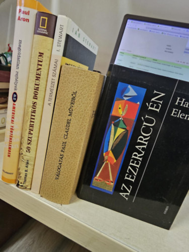 5db k�nyv: Megoldatlan rejt�lyek az amerikai t�rt�nelemben+ 50 szupertitkos dokumentum+ A term�szet sz�mai+ V�logat�s Paul Claudel m�veib�l+ Az ezerarc� �n