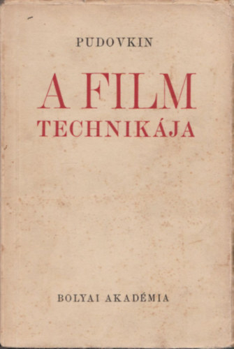 A film technikja (Bolyai Knyvek)