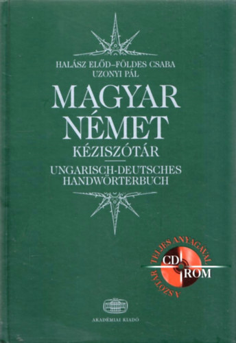 Magyar-nmet kzisztr CD-vel