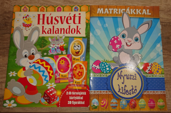 2 Hsvttal kapcsolatos foglalkoztat: Nyuszi kifest, Hsvti kalandok