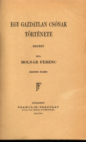 Egy gazdtlan csnak trtnete